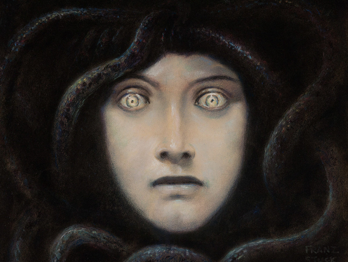 Medusa | Franz von Stuck (1892)